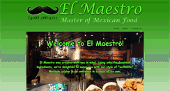 Desktop Screenshot of elmaestrosplace.com